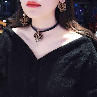 Heart Earring / Choker