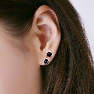 Cube Stud Earring