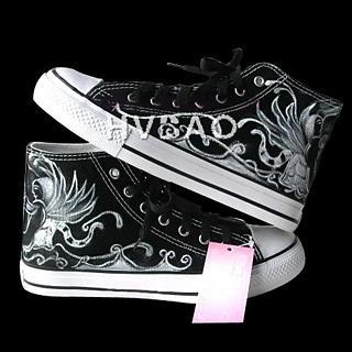 Fantasy High-top Canvas Sneakers