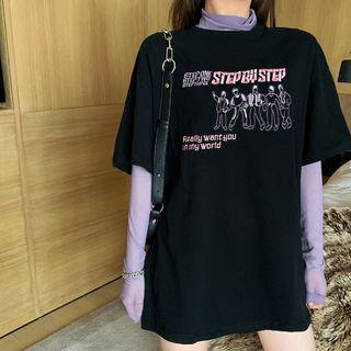 Long-sleeve Turtleneck T-shirt / Short-sleeve T-shirt