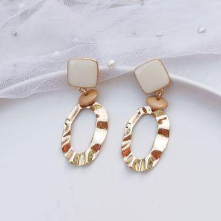 Hollow Drop Earring