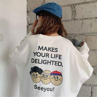 Printing Long-sleeve Sweater