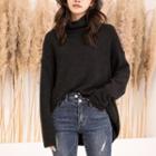Turtleneck Sweater 69275 - Black - One Size