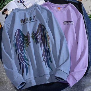 Iridescent Print Sweatshirt