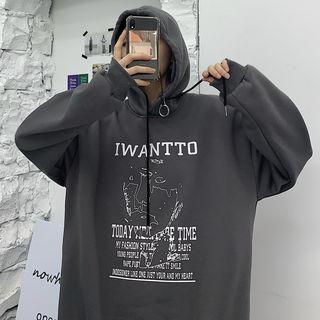 Pritned Overszie Hoodie