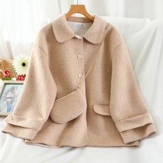 Set: Buttoned Jacket + Crossbody Bag