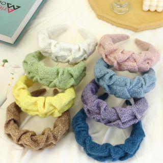 Yarn Shirred Headband