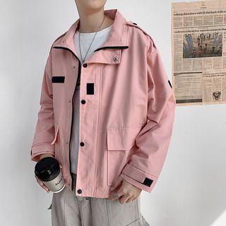 Adhesive Tab Zip Jacket