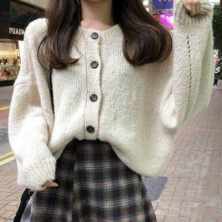 Crew-neck Sweater Almond - One Size