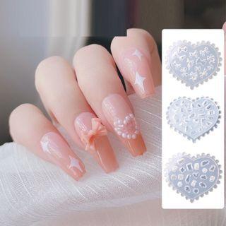 Butterfly / Heart / Faux Crystal Nail Art Decoration Mold