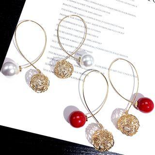 Bird Nest Statement Earring