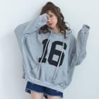 16 Print Loose-fit Hoodie