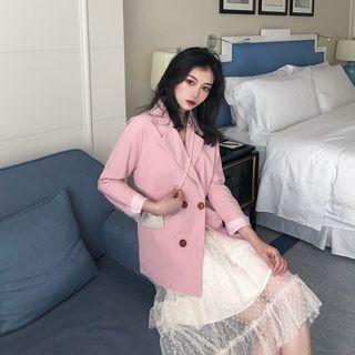 Double-breasted Blazer Pink - Blazer - One Size