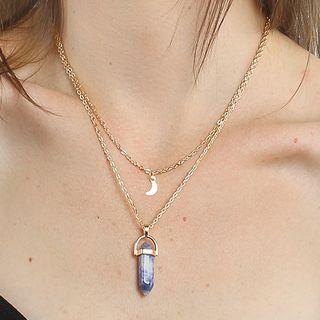 Crescent Layer Necklace