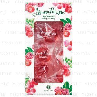 House Of Rose - Aroma Rucette Bath Beads Berry & Cherry 10 Pcs 10 Pcs