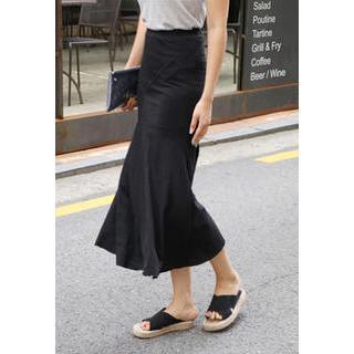 Band-waist Mermaid Skirt
