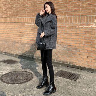 Zigzag Pattern Coat
