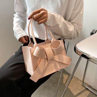 Plain Bow Handbag