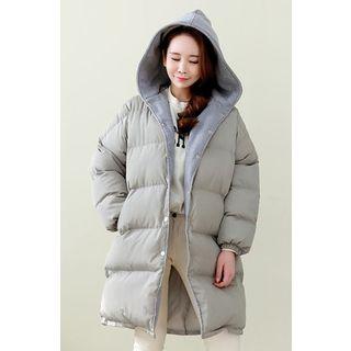 Hooded Thick Puffer Coat
