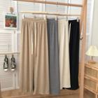 High-waist Thicken Wide Leg Pants