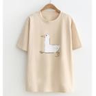 Duck Print Short-sleeve T-shirt
