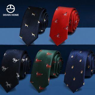 Animal Print Neck Tie