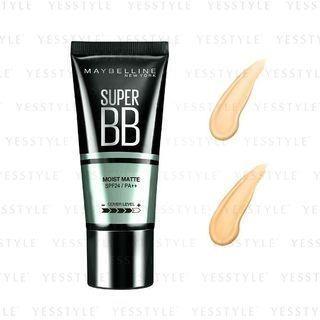 Maybelline - Super Bb Cream Moist Matte Spf 24 Pa++ 30ml - 2 Types