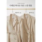 Flared Jacket Dress In 2 Collar Types