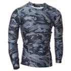 Sport Camouflage Quick Dry Long-sleeve T-shirt