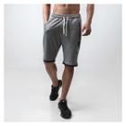 Black Wing Patch Track Shorts
