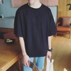 Short-sleeve Drop Shoulder T-shirt
