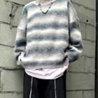 Tie-dye Sweater Black - One Size