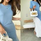 Mix-and-match Long Dress