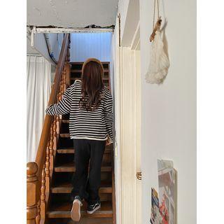 Plus Size Cable-knit Jogger Pants