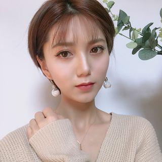 Pearl Light Bulb Earring
