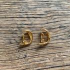 Hoop Ear Cuffs Gold - One Size