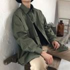 Plain Cargo Shirt
