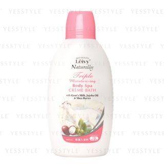Axis - Leivy Naturally Triple Moisturising Body Spa Cream Bath (with Goats Milk, Jojoba Oil And Shea Butter) 1000ml
