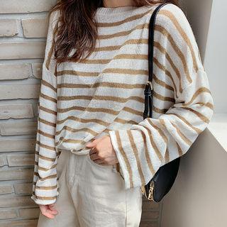 Striped Oversized Summer Sweater