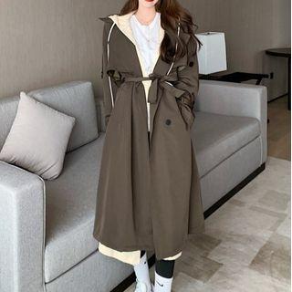 Trench Coat / Long Zip Hoodie