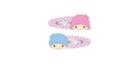Sanrio Little Twin Stars Hair Clip With Mascot 1 Pc