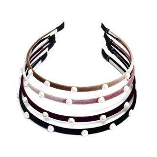 Pearl Skinny Hair Band