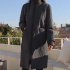 Faux-fur Lined Padded Coat
