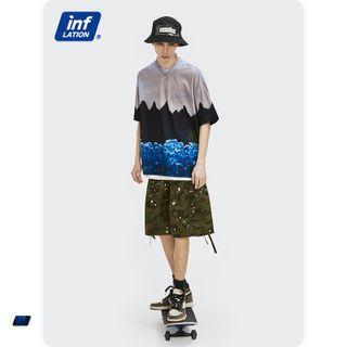Landscape-print Loose T-shirt