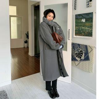 Zipped Padded Mac Coat