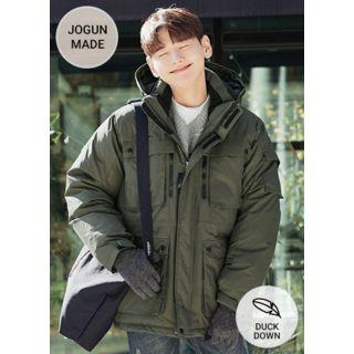 Faux-fur Hooded Padded Parka