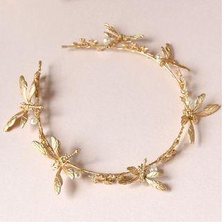 Bridal Dragonfly Headband