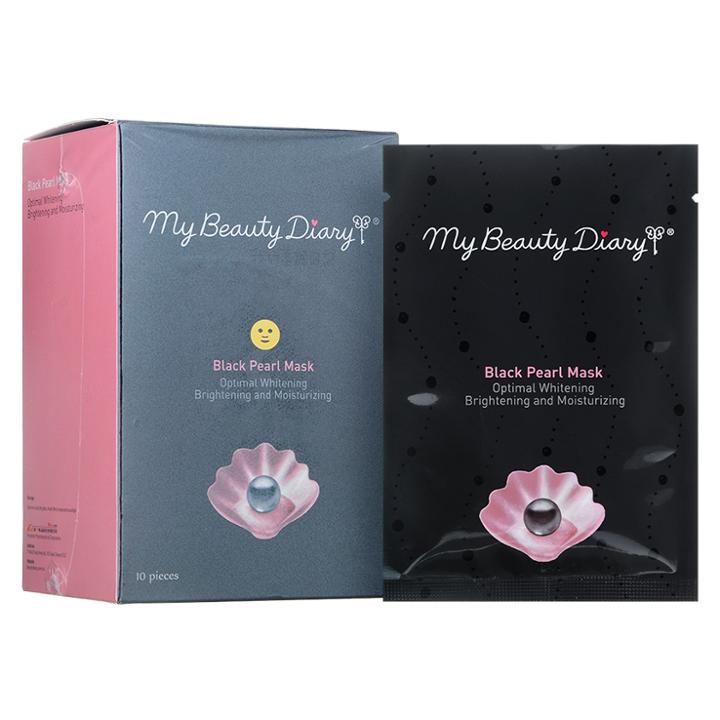 My Beauty Diary - Black Pearl Mask (english Version) 10 Pcs