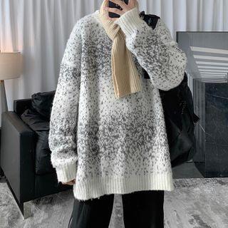 Splash Pattern Sweater