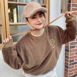 Smile Polar-fleece Sweatshirt
